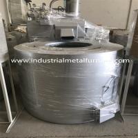 type stationnaire de four de fonte de gaz naturel de moulage mécanique sous pression d'aluminium de creuset de 400kg Zamak 5
