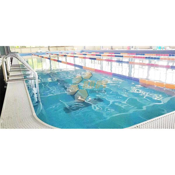 Customized Outdoor Large Temporary Swimming Pools Zn-Al-Mg Steel Structural Swimming Pool