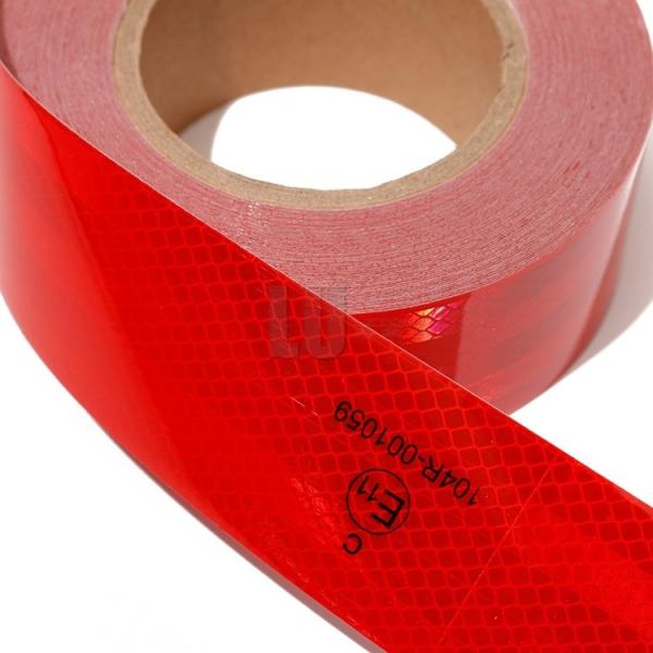 Safety Warning Waterproof Reflector Sticker Truck Vehicle Conspicuity ECE 104R Adhesive Reflective Tape