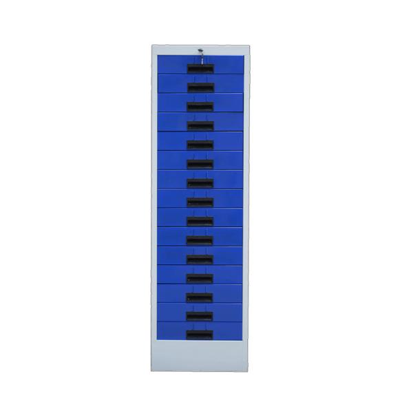 KD Structure Metal Storage Cabinet With 15 Drawers Storage Metal Office Furniture