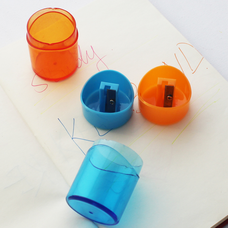 factory price wholesale single hole plastic pencil sharpener