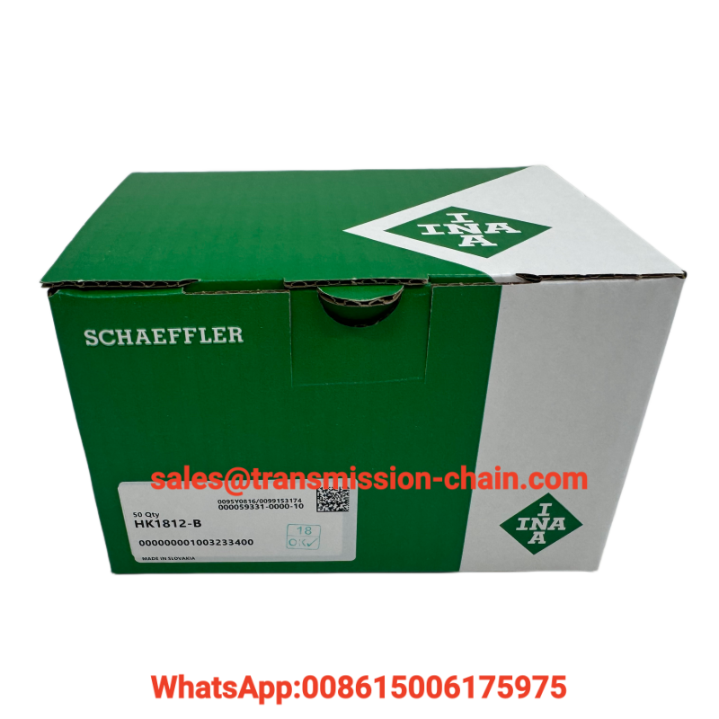 Hot Sale Slovakia Origin INA HK1812 HK1812-B Drawn Cup Needle Roller Bearing Open End 18x24x12mm