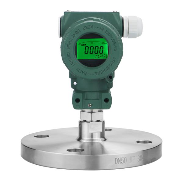 DN50 Flange Mount Explosion-Proof Pressure Transmitter -1-100bar Water Pressure Sensor