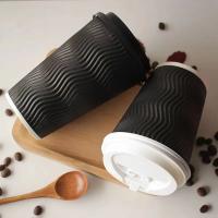 8oz Copo de Papel de Parede Duplo de Grau Alimentar Reciclável Para Atividades Domésticas
