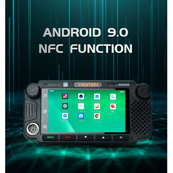 YANTON TM-7600 Professional 4G LTE PTT Radio with GPS and IP Network for Mobile Car Communication
