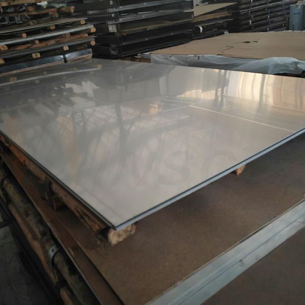 1250 mmx2500 mm Résistance à l'indentation 2B tôle en acier inoxydable 304 304L Grade Ss