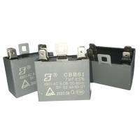Condensador de arranque del motor de corriente AC CBB61 450V 7.0UF Cuatro terminales de conexión rápida