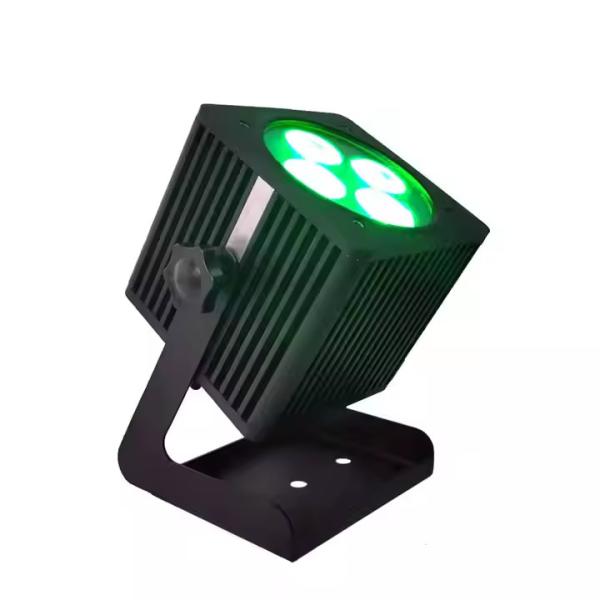 Wireless Battery Powered LED Uplights Waterproof Led Par 4*18W RGBWAUV For Event Wedding