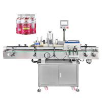 Détecteur d'étiquette automatique pour bouteille ronde