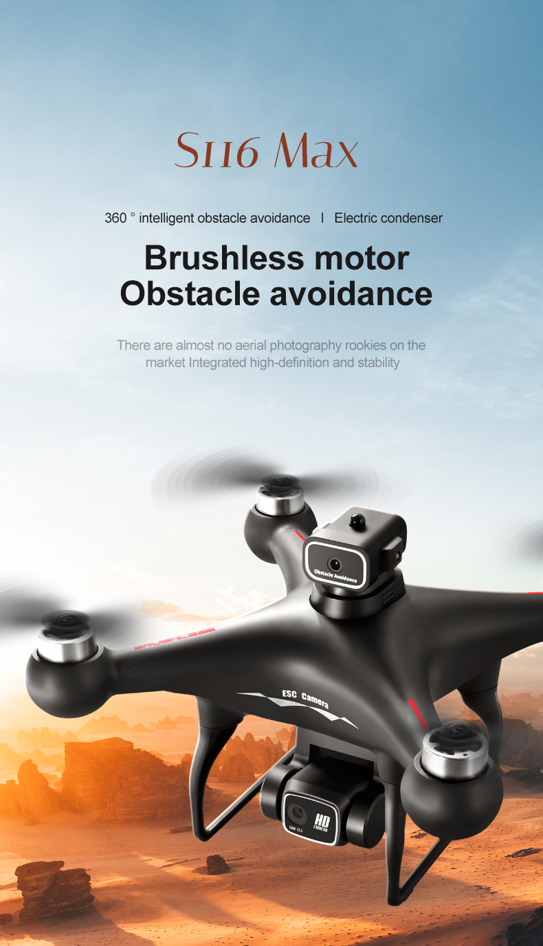 BLACK S116 Дрон 4k Профессиональные GPS дроны с камерой HD 8k Камеры Rc Вертолет 5G Wi-Fi Fpv дроны квадрокоптеры игрушки