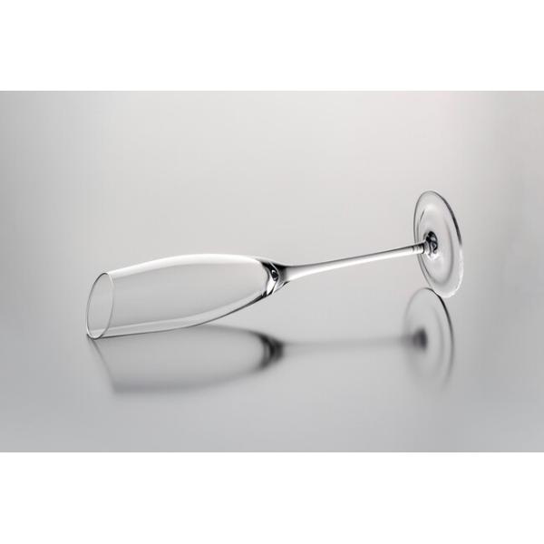 6Oz Crystal Glass Drinking Goblets 173ml Long Stem Angled Champagne Flutes