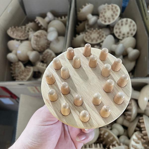 Feature 2 Customized Logo Availabled Wood Therapy Massage Tools for Cellulite Reduction