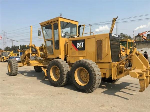 Second Hand 120g Motor Grader Used Caterpillar 120G 12H 140h 9235*2710*3240 Dimensions