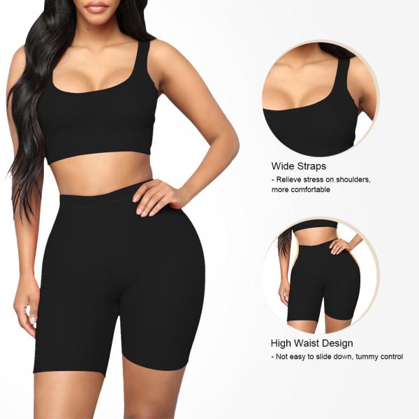 Tamanho adulto S-XXL padrão sólido Sports Bra Legging Set HEXIN sexy Gym Sports Wear