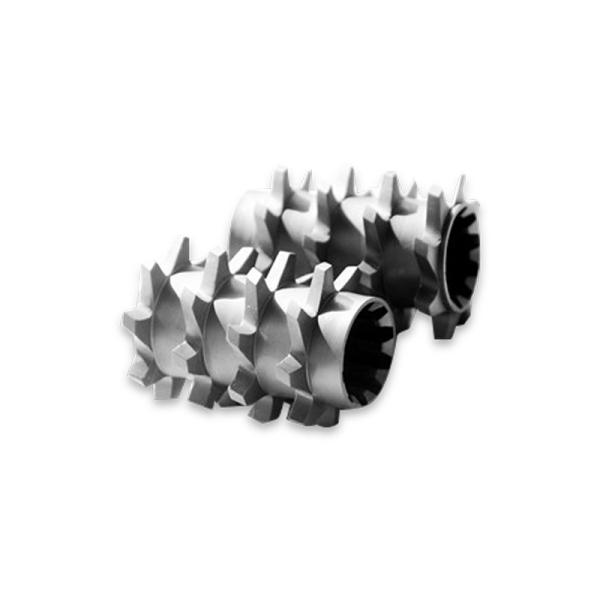 Двойные винтовые экструдеры HRC58-62 Экструзионные машины запасные части для талька Мика от Joiner