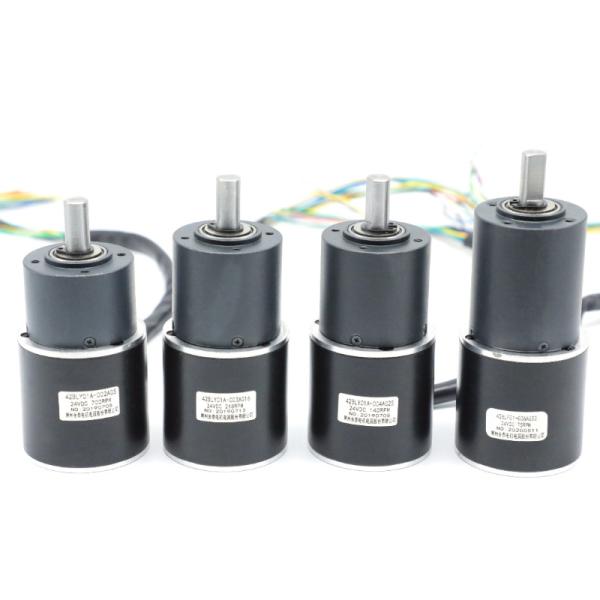 Nema17 42BLY01A-005AG62 1.6N.M 56RPM 0.25A Brushless Dc Motor With 1:62 Gearbox
