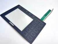 Clavier de type membrane à montage de surface personnalisable pour appareil à feuille de cheveux