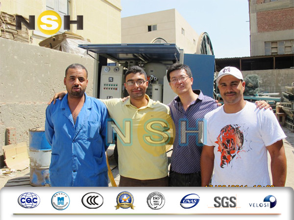 Trailer-Cover Outdoor Mobile Vacuum Transformer Oil Purifier Dehydration Degassing System