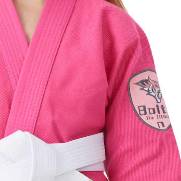 OEM 100% Cotton 380GSM Pearl Weave BJJ Kimono Brazilian Jiu Jitsu Gi for Children