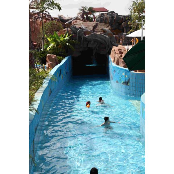 Оборудование парка атракционов реки на открытом воздухе аквапарк ФРП ленивое для детей/взрослых в парке атракционов