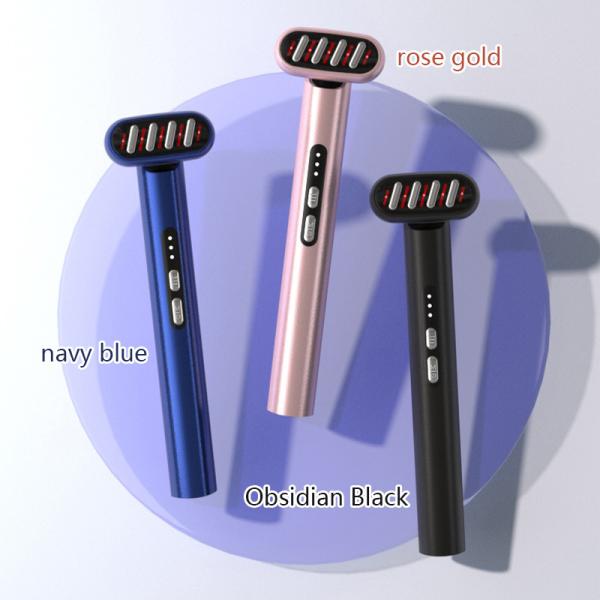 Mini Eye Beauty Device Hand Held Electric Vibration Massage Wand for Face and Eyes