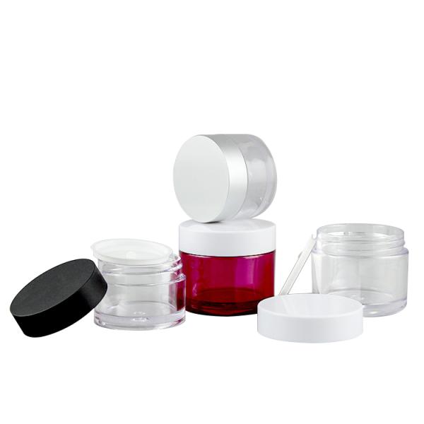 Pet 30g / 50g / 100g Capacity Empty Cream Jars