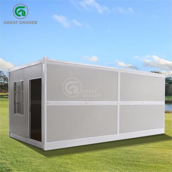 Outdoor Galvanized Steel Folding Prefab House Construction Sites Manufacturer
