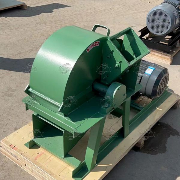 Multifunctional Wood Grinder Sawdust Machine with Diesel/Electric Motor & Gear High Capacity Waste Log Crusher Crusher Chipper & Shredder Sawdust Hammer Mill