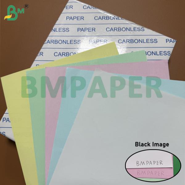 80gsm NCR Carbonless Paper In White And Multiple Colors Legal Size 8.5