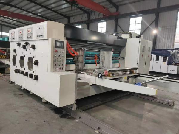 Printer Slotter Packaging Printing Machine 7.2mm Corrugated Cardboard Box Making Machine