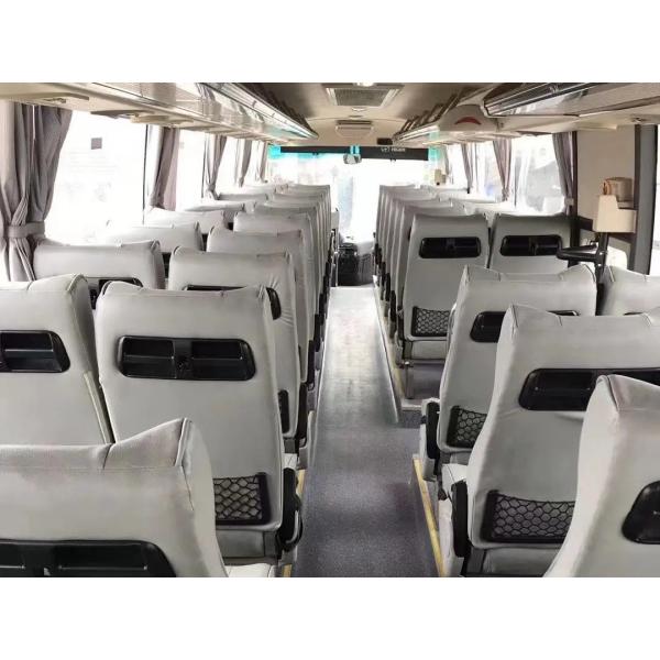 Used Bus And Coach Luggage Compartment 2 Doors 53 Seats Sealing Window With A/C Left Hand Drive Higer Bus KLQ6129