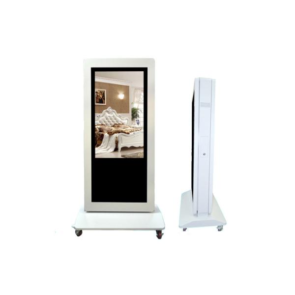 Vertical / Horizontal Retail Outdoor Digital Signage Lcd Display Brightness 2000cd