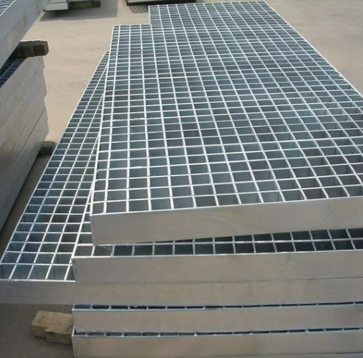 Galvanized Steel Grating with Smooth Plain Tooth for Industrial Commercial Building Materials and Metal Floor Grating