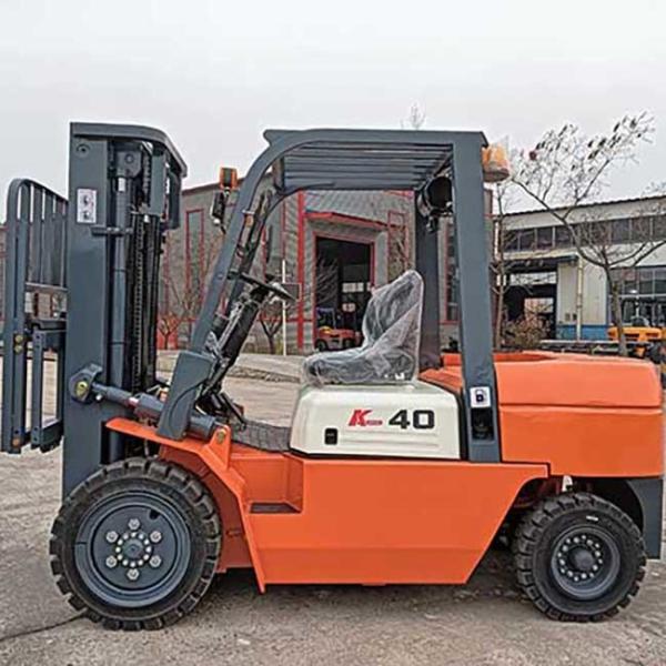 4 Ton Gasoline Powered Forklift 4000kgs CPCD40 6m Mast Counterbalance Lift