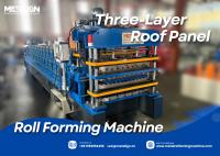 Flexible Metal Roof Making Machine with 0.3-0.8mm Thickness and 15-20m/min Speed