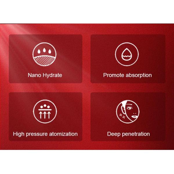Портативная впрыска кислорода оборудует бесшнуровое распыляет лицевой Massager красоты