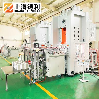 Mechannical  Aluminium Foil Food Container Making Machine pnematic aluminum foil cobntainer machine