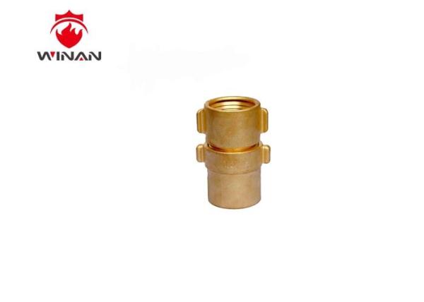 American Type Brass Fire Hose Coupling Male Adaptor Stainless Steel Material