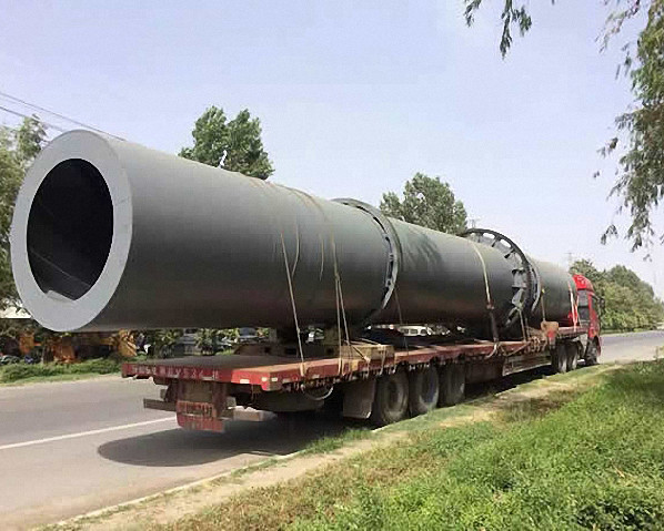 Secador Rotativo Industrial de Alta Eficiência Operação Fácil Secador Rotativo Gangue de Carvão