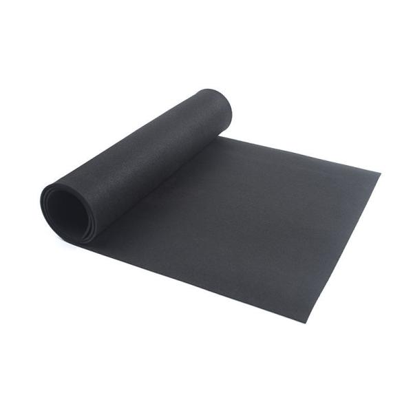 Anti-Slip Wide/Fine Ribbed Dielectric Rubber Sheet Floor