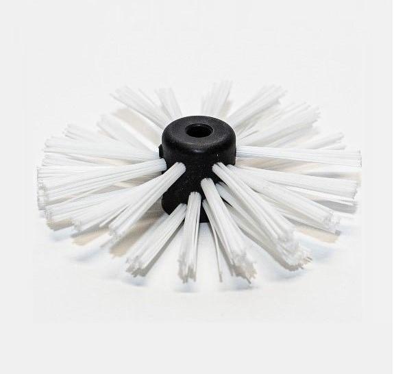 Industrial Nylon Epoxy Coating Brush for Pipe Cleaning and Spraying with Durable POM Core