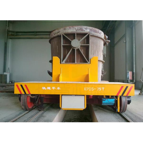 120 Ton Steel Ladle Transfer Car Turntable For Industrial Material Handling