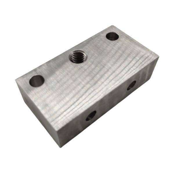 Partes de aluminio de fresado CNC de alta precisión con superficies mecánicas