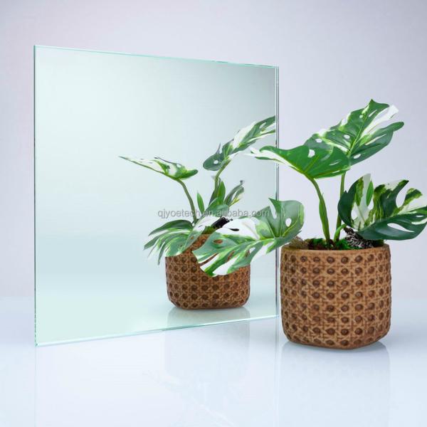 3-6mm Thickness Tinted Double Coated Aluminum Mirror for Bathroom Dressing Decoration