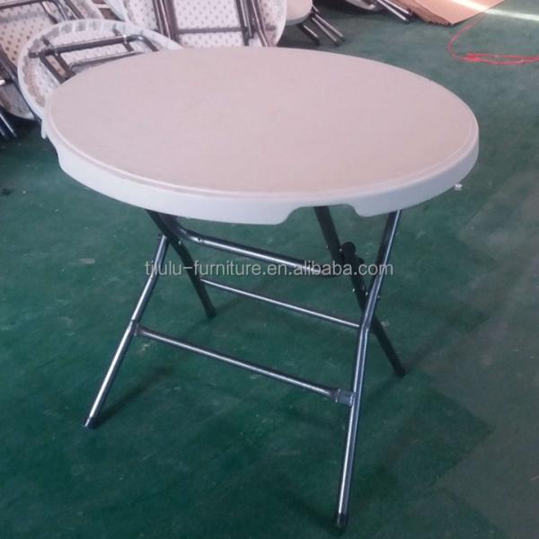 Embalaje de correos Y Jardín de cocina al aire libre Mesas y sillas plegables de plástico blanco para la deshierba