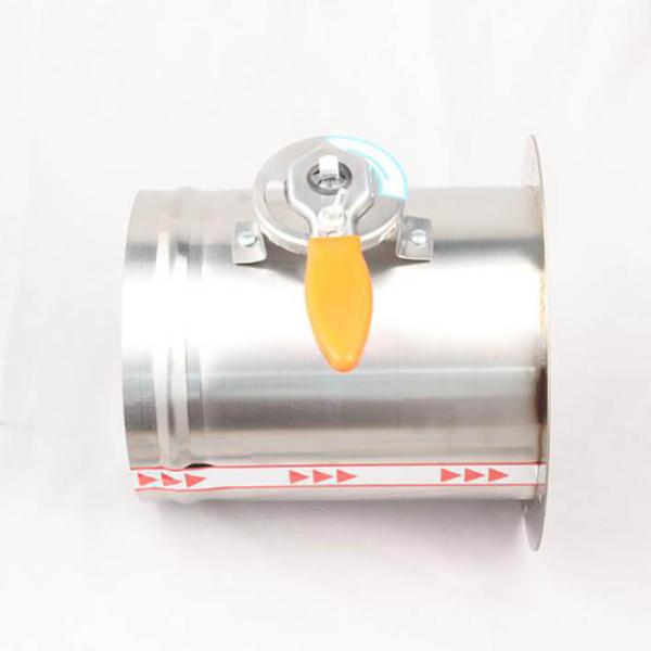 Демфер ручным управлением тома воздуховода демферов зоны трубопровода для одиночного фланца