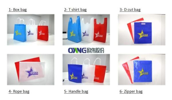 China Manufacturer Flexible Operation T-shirt Shopping Bag Making Machine