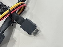 SFF-8654 8i to SFF-8654 8i High-Speed Mini SAS HD Connector Cable, 1.0 m 32AWG 85 Ω Braided Assembly