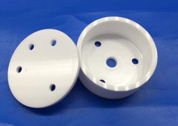 Machinable Zirconia Ceramic Parts Thermal Insulator / Ceramic Housing For Heater Thermistor