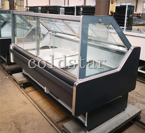 Commercial Deli Display Refrigerator, Delicatessen Chiller Display Cabinet for Butchery